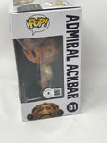 Tim Rose Signed Admiral Ackbar Funko Pop Star Wars It's A Trap Beckett COA