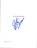 Ed Weeks Signed Autographed THE MINDY PROJECT Pilot Episode Script COA VD