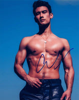 Alex Landi Signed Autographed 8x10 Photo GREY'S ANATOMY Actor Shirtless Pose COA
