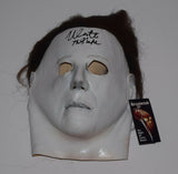 Nick Castle Signed Autograph Michael Myers Mask Halloween The Shape Beckett COA