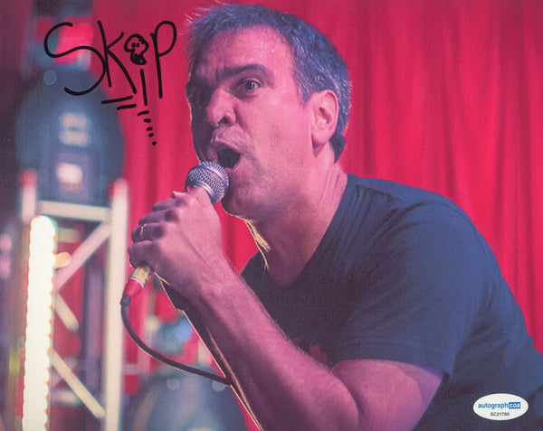 Skip Greer Dead Kennedys Signed Autograph 8x10 Photo New Lead Singer ACOA COA