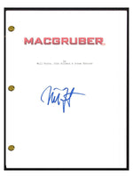 Will Forte Signed Autographed MACGRUBER Movie Script Screenplay COA