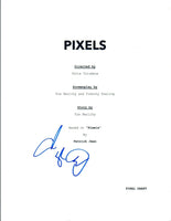 Adam Sandler Signed Autographed PIXELS Full Movie Script COA VD