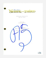 Antonio Banderas Signed Autographed Shrek The Third Movie Script ACOA COA