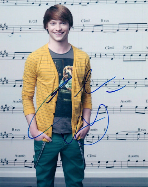 Calum Worthy Signed Autographed 8x10 Photo Austin & Ally The Act Actor COA