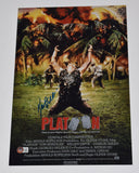 Kevin Dillon Signed Autographed Platoon 11x17 Movie Poster Photo Beckett COA