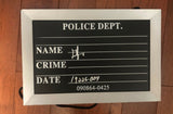 George Jung Signed Autographed Mugshot Board Drug Smuggler Blow Movie COA