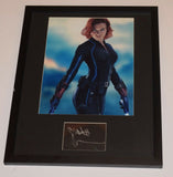 Scarlett Johansson Signed 11x14 Framed Photo Display Black Widow Beckett BAS COA