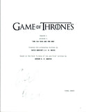 Sibel Kekilli Signed Autographed Game of Thrones S2 E6 Episode Script COA VD