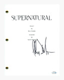 Jeffrey Dean Morgan Signed Autograph Supernatural Pilot Episode Script ACOA COA