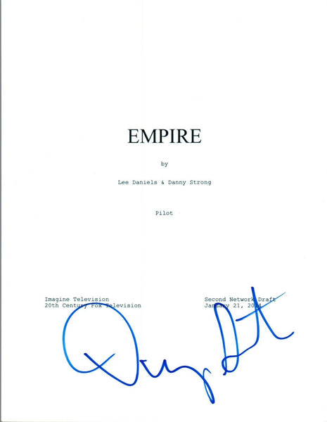 Danny Strong Signed Autographed EMPIRE Pilot Episode Script COA