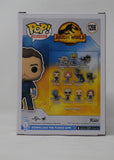 Chris Pratt Signed Funko Pop Jurassic World Owen Grady 1208 Autograph BAS COA