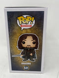 Viggo Mortensen Signed Funko Pop The Lord of The Rings Aragorn Autograph BAS COA