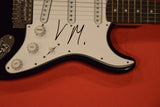 Van Morrison Signed Autographed Electric Guitar Brown Eyed Girl Very Rare COA