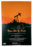 Paul Thomas Anderson Signed There Will Be Blood Movie Poster 12x18 Autograph BAS
