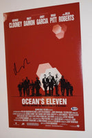 Matt Damon Signed Autographed 12x18 Photo Poster OCEAN'S ELEVEN Beckett BAS COA