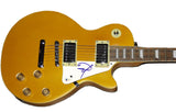 Dave Grohl Signed Autographed Gold LP Style Electric Guitar Beckett BAS COA