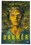 Evan Peters Signed 12x18 Photo Poster The Jeffrey Dahmer Story Autograph BAS COA