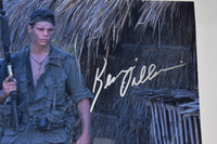 Kevin Dillon Signed Autographed 11x14 Photo Platoon Beckett BAS COA