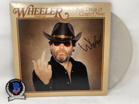 Wheeler Walker Jr Signed Sex Drugs & Country Music Vinyl Album LP Beckett COA