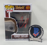Corey Taylor Signed Autographed Funko Pop #177 Slipknot Stone Sour Beckett COA