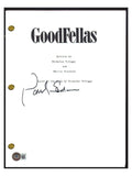 Paul Sorvino Signed Autographed Goodfellas Movie Script Screenplay Beckett COA