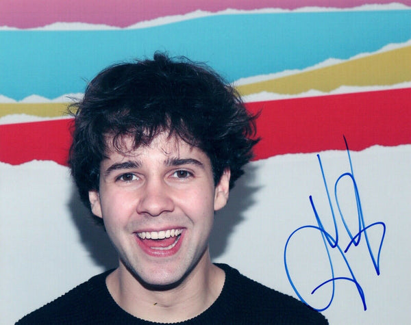 David Dobrik Signed Autographed 8x10 Photo YouTube Star COA