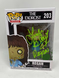 Linda Blair Signed Autograph The Exorcist Funko Pop Figure Regan Beckett BAS COA