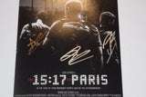 The 15:17 To Paris Signed 11x17 Poster Anthony Sadler Alek Skarlatos & Stone COA