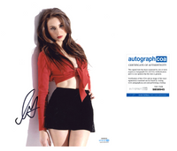 Troian Bellisario Signed Autograph 8x10 Photo Pretty Little Liars ACOA COA