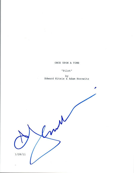 Jennifer Morrison Signed Autographed ONCE UPON A TIME Pilot Script COA VD