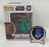 Giancarlo Esposito Signed Autograph Star Wars Funko Pop Moff Gideon Beckett COA