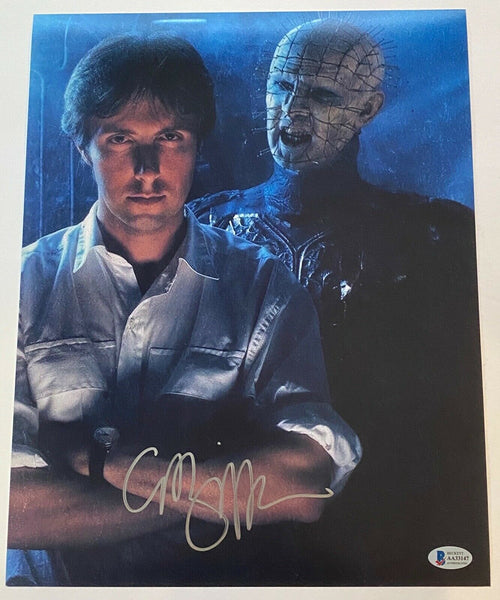 Clive Barker Signed Autograph 11x14 Photo Poster Hellraiser Horror Beckett COA