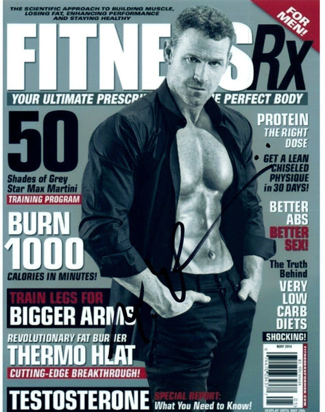 Max Martini Signed Autographed 8x10 Photo Hot Shirtless Actor The Unit COA