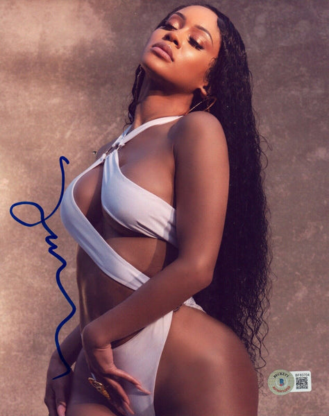 Saweetie Signed Autographed 8x10 Photo My Type Rapper Hip Hop Beckett COA