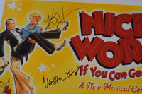 Nice Work If You Can Get It Signed 11x14 Photo Matthew Broderick Kelli O'Hara VD