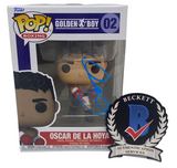 Oscar De La Hoya Signed Autographed Funko Pop #02 Boxing Golden Boy Beckett COA