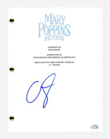 Emily Blunt Signed Autographed MARY POPPINS RETURNS Movie Script ACOA COA