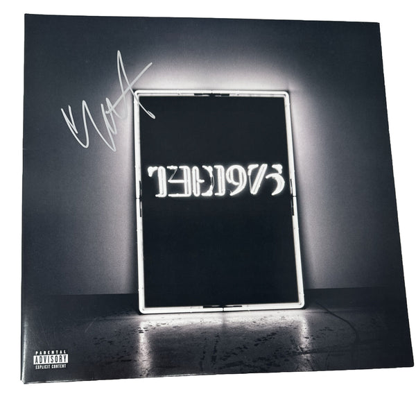 Matty Healy The 1975 Signed Autograph Self-Titled Vinyl Album LP Matt BAS COA