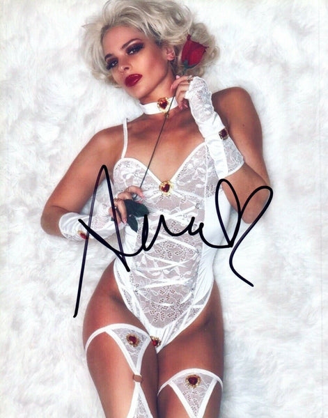 Ava Capra Signed Autographed 8x10 Photo Hot Sexy America's Next Top Model COA