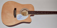 Miley Cyrus Signed Autographed Full Size Acoustic Guitar ACOA COA
