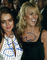 Dina Lohan Signed Autographed 8x10 Photo Mother of Lindsay COA VD
