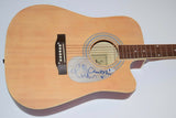 Lindsey Buckingham Christine McVie Signed Acoustic Guitar Fleetwood Mac BAS COA