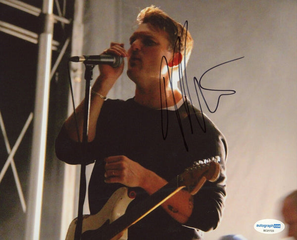 Nathan Willett Cold War Kids Signed Autograph 8x10 Photo Lead Singer ACOA COA