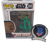 Giancarlo Esposito Signed Star Wars Funko Pop Moff Gideon Mandalorian Beckett