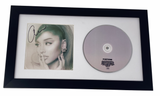 Ariana Grande Signed Autographed Positions Framed Matted CD Display ACOA COA