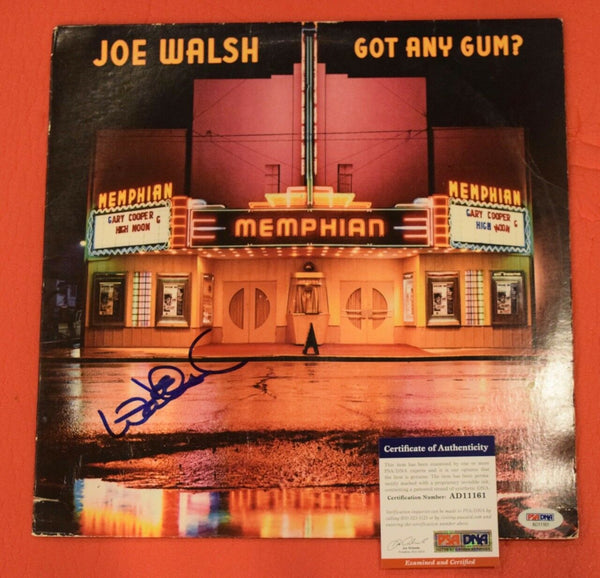 Joe Walsh Signed Autographed GOT ANY GUM LP Record Album The Eagles PSA DNA COA