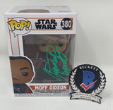 Giancarlo Esposito Signed Star Wars Funko Pop Moff Gideon Mandalorian Beckett