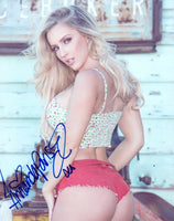 Amanda Paris Signed Autographed 8x10 Photo Model Actress COA