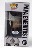 Tobias Forge Ghost Signed Funko Pop Papa Emeritus I #241 Autograph ACOA COA